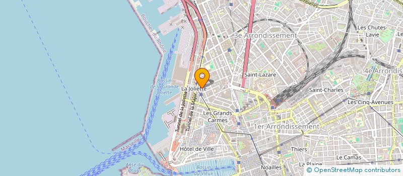 localisation de l'entreprise 57 FORBIN à MARSEILLE