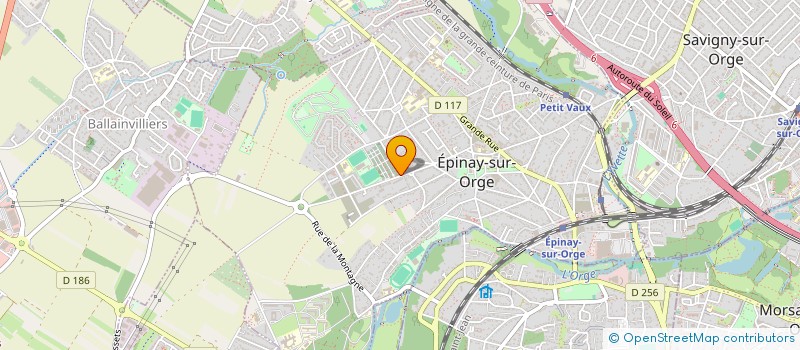 localisation de l'entreprise 57 RPV  EPINAY-SUR-ORGE