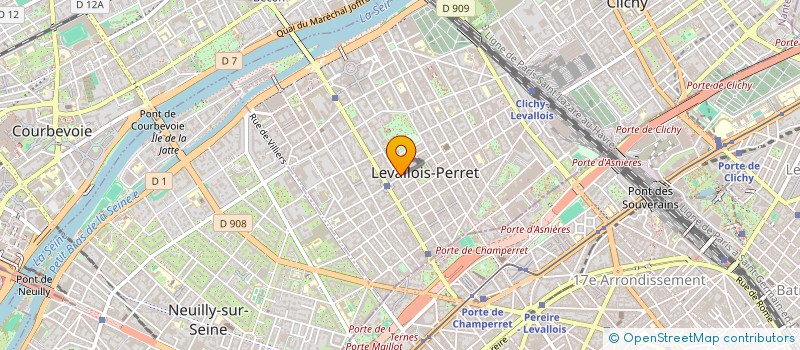 localisation de l'entreprise 57 RUE VOLTAIRE LP à LEVALLOIS-PERRET