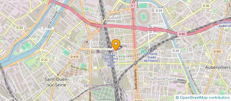 localisation de l'entreprise 574 INVEST à SAINT-DENIS