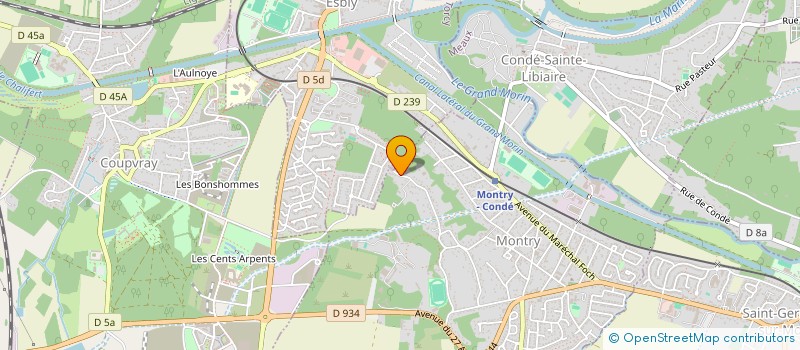 localisation de l'entreprise 5772766  MONTRY