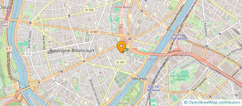 localisation de l'entreprise 58 PADA à BOULOGNE-BILLANCOURT