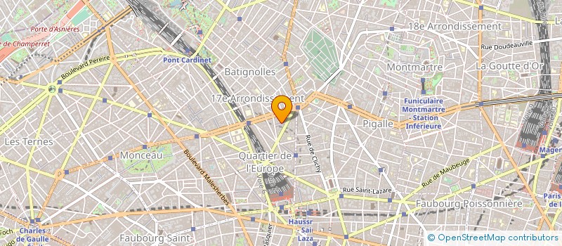 localisation de l'entreprise 581 C  PARIS