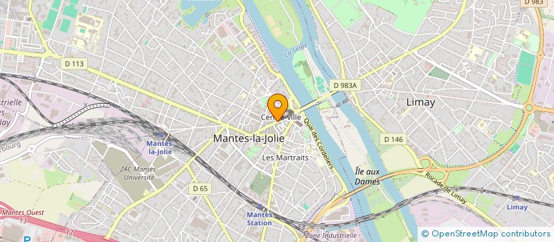 localisation de l'entreprise 59 CAUCHOISE  MANTES-LA-JOLIE