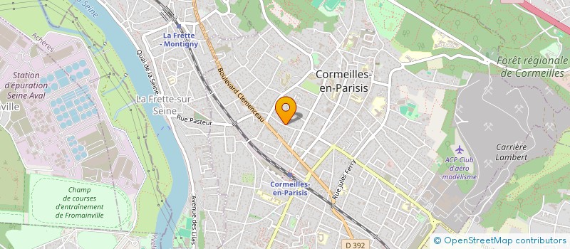 localisation de l'entreprise 59 CHANCONNET  CORMEILLES-EN-PARISIS