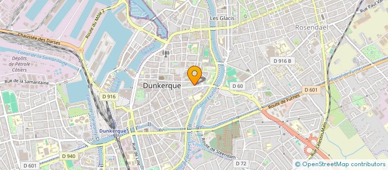 localisation de l'entreprise 59 ENERGIE à DUNKERQUE