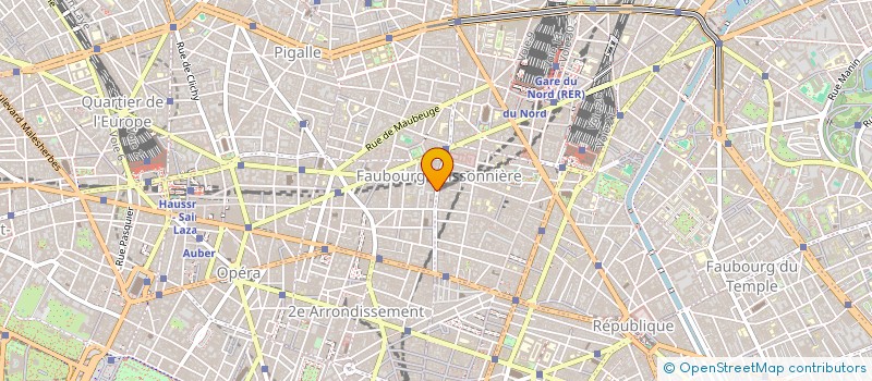 localisation de l'entreprise 59 FP  PARIS