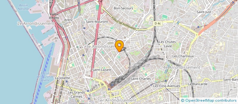 localisation de l'entreprise 59 MAI  MARSEILLE