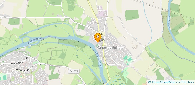 localisation de l'entreprise 59 PATTON  CANTENAY-EPINARD