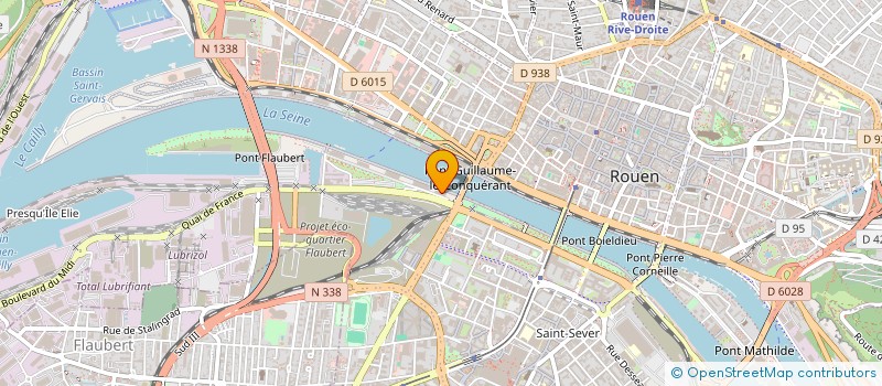 localisation de l'entreprise 59 PETITS CHAMPS à ROUEN