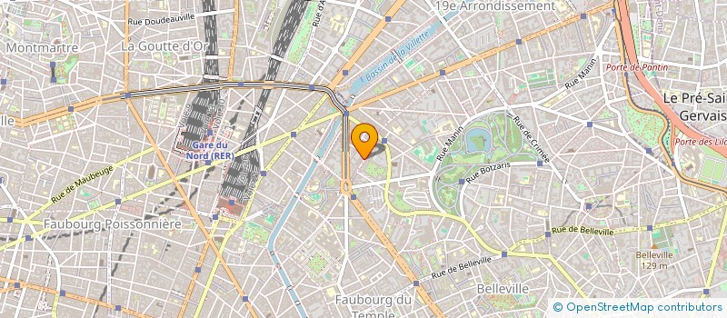 localisation de l'entreprise 59 PRAIRIES à PARIS