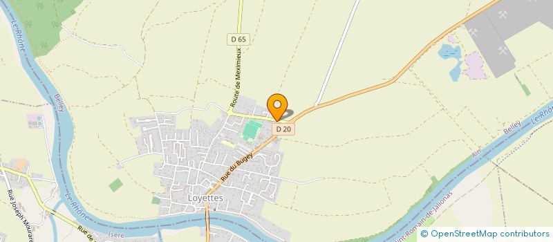 localisation de l'entreprise 5961  LOYETTES