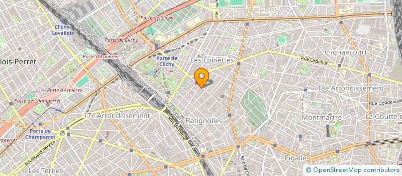 localisation de l'entreprise 5A LE  VILLEJUIF