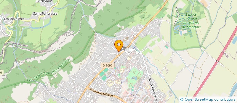 localisation de l'entreprise 5ARG à CROLLES