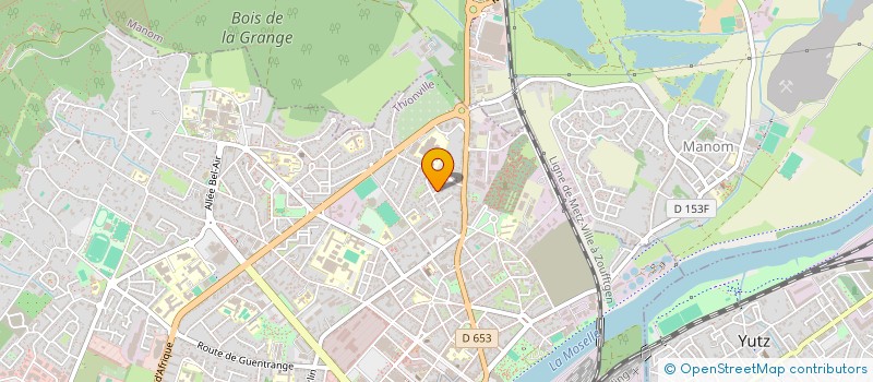 localisation de l'entreprise 5AS à THIONVILLE