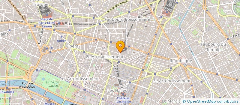 localisation de l'entreprise 5ASEC R I F à PARIS