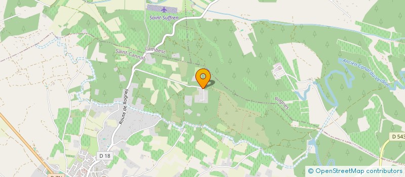 localisation de l'entreprise 5B  SAINT-CANNAT