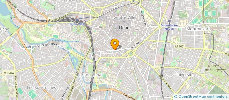 localisation de l'entreprise 5B CYCLES  DIJON