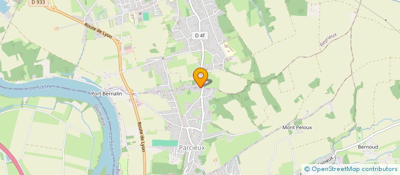 localisation de l'entreprise 5B INVEST à REYRIEUX