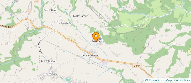 localisation de l'entreprise 5B2B  MAYRAN