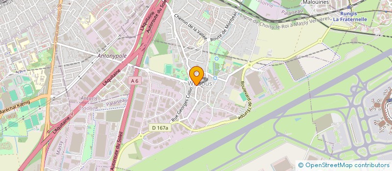 localisation de l'entreprise 5BIS DOLIMIER à WISSOUS
