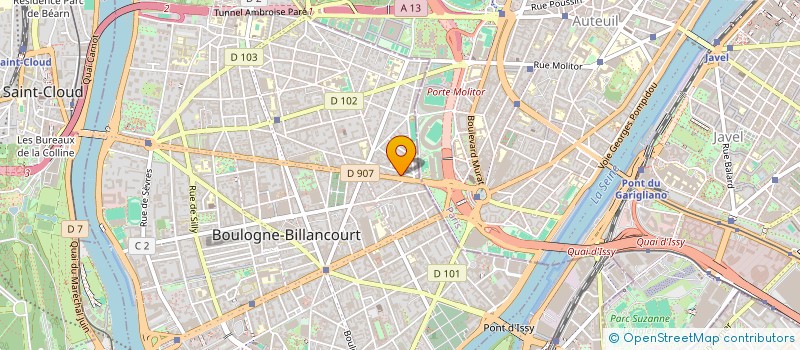 localisation de l'entreprise 5BKM à BOULOGNE-BILLANCOURT