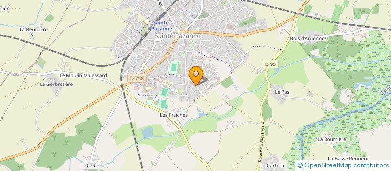 localisation de l'entreprise 5C à SAINTE-PAZANNE