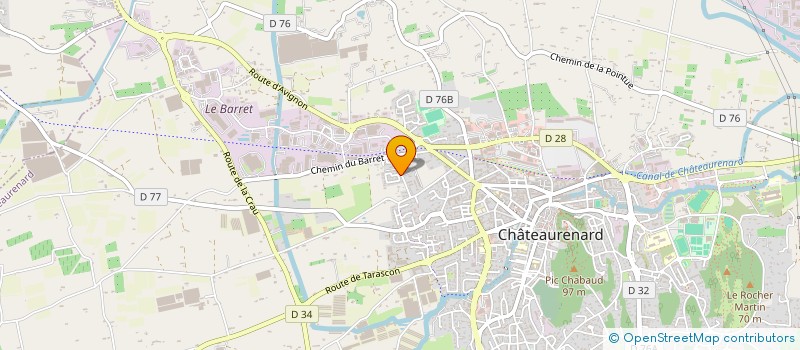 localisation de l'entreprise 5C  CHATEAURENARD