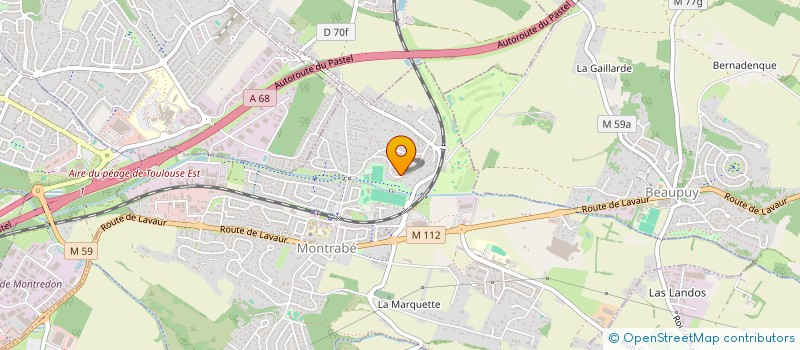 localisation de l'entreprise 5C IMMO  MONTRABE