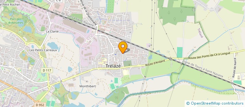 localisation de l'entreprise 5C IMMO  TRELAZE