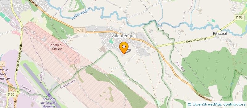 localisation de l'entreprise 5C IMMO  VALDURENQUE