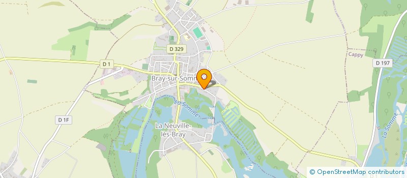 localisation de l'entreprise 5D  BRAY-SUR-SOMME