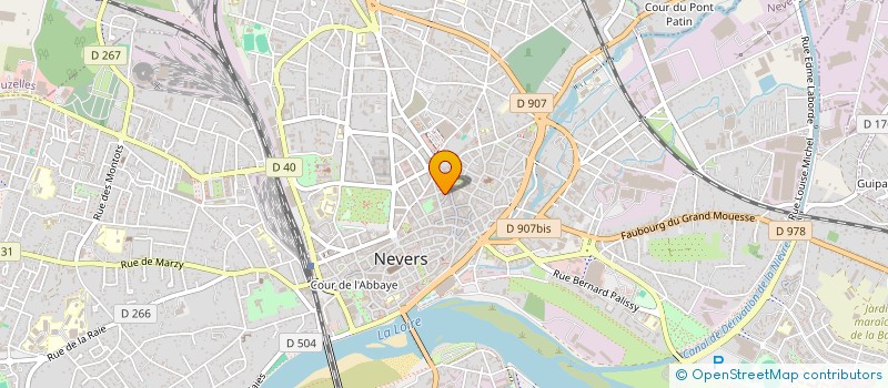 localisation de l'entreprise 5EME AVENUE à NEVERS