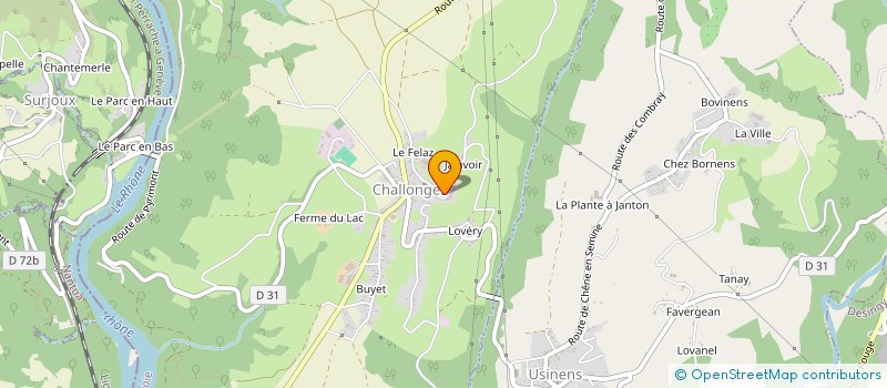 localisation de l'entreprise 5EME AVENUE  CHALLONGES