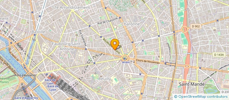 localisation de l'entreprise 5EME DIMENSION  PARIS