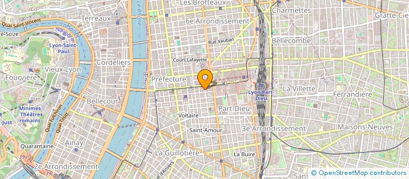 localisation de l'entreprise 5EME ELEMENT IMMOBILIER  LYON