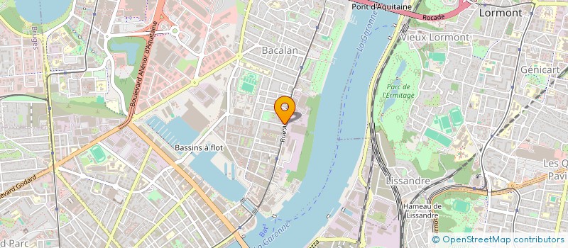 localisation de l'entreprise 5EME QUARTIER  BORDEAUX