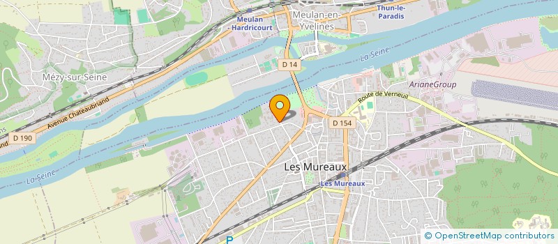 localisation de l'entreprise 5EVIDENCES à LES MUREAUX