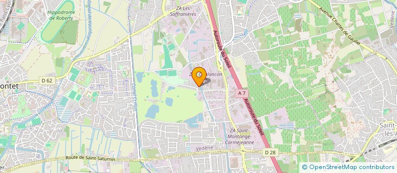 localisation de l'entreprise 5F  VEDENE