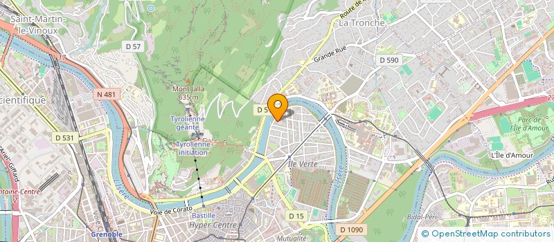 localisation de l'entreprise 5FINGERS  GRENOBLE