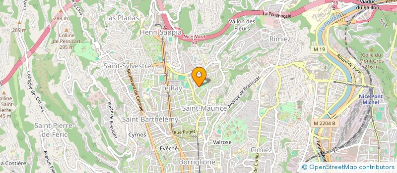 localisation de l'entreprise 5FOIS7 à NICE