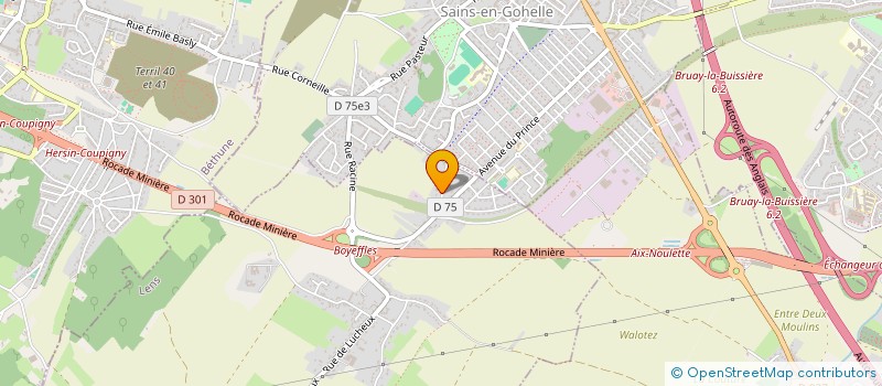 localisation de l'entreprise 5G  BOUVIGNY-BOYEFFLES