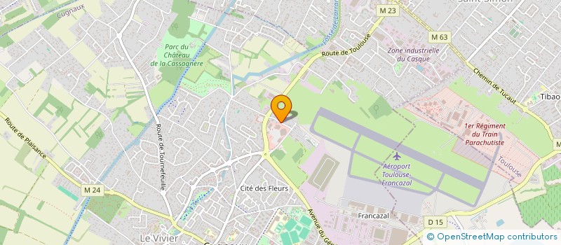 localisation de l'entreprise 5G IMMO  CUGNAUX