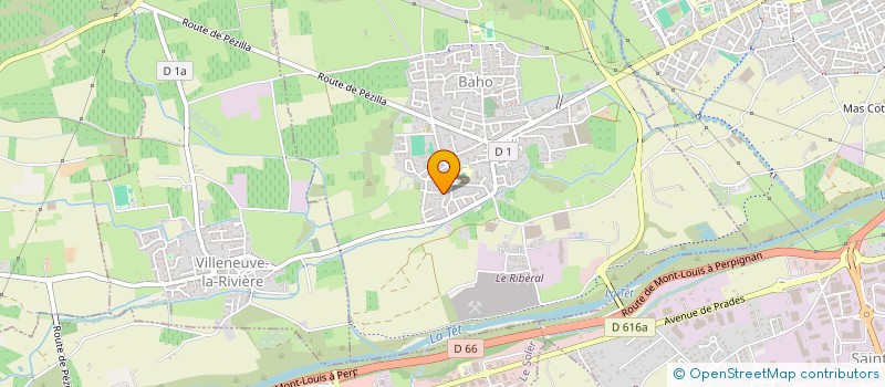 localisation de l'entreprise 5G IMMOBILIER à PERPIGNAN