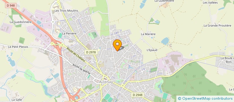 localisation de l'entreprise 5G INVEST  AIZENAY