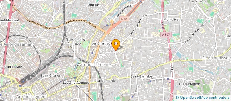 localisation de l'entreprise 5G RESEAU à MARSEILLE