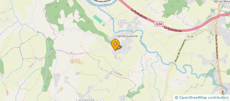 localisation de l'entreprise 5GAILLARD  ORTHEZ