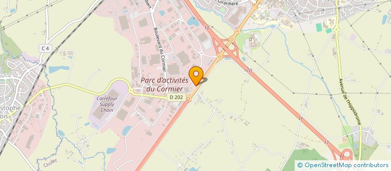 localisation de l'entreprise 5GL à CHOLET