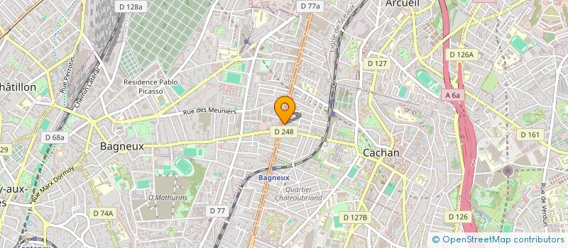 localisation de l'entreprise 5GOLDMEN  CACHAN