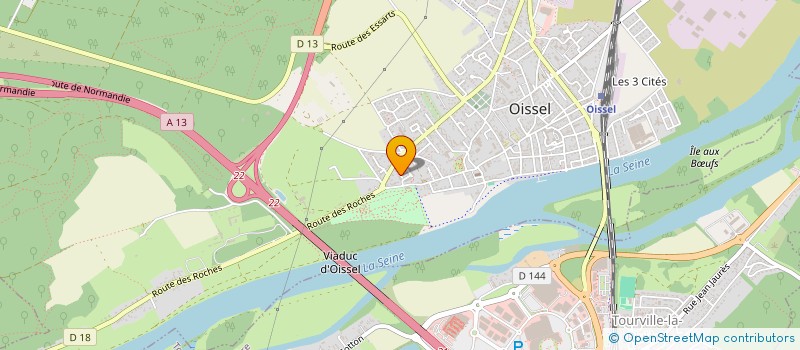 localisation de l'entreprise 5GS RENOVATION  OISSEL